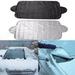 Suyin Windshield Cover for Ice and Snow Car Windshield Snow Cover for Snow Ice UV Windproof Sunshade Cover for Car Trucks Vans and SUV