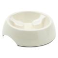 0.4 l Savic Gobble Stop Bowl Ivory Plastic Cat Bowl