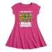 Teenage Muntant Ninja Turtle - Get Into The Ninja Spirit - Toddler And Youth Girls Fit And Flare Dress