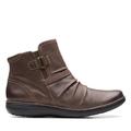 Clarks Damen Un Loop Top Chelsea Boot, Dark Brown, 39.5 EU