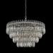 Kalco 034752-Fr001 Pandoro 33 Wide 4 Tier Waterfall Chandelier - Chrome