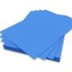 A4 Blue Colour Paper 80gsm Sheets Double Sided Printer Paper Copier Origami Flyers Drawing School Office Printing 210mm x 297mm (A4 Blue Paper - 80gsm - 500 Sheets)