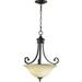 Quorum Lighting - Three Light Pendant - Pendant - Bryant - 3 Light Pendant in