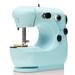 Mini Electric Sewing Machine Portable Household Sewing Machine Beginner Tailors Free-Arm Crafting Mending Machine