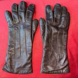 Coach Accessories | Coach Brown Leather Gloves Size 7 | Color: Brown/Tan | Size: 7