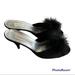 Victoria's Secret Shoes | New Victoria’s Secret Fur Slipper Shoes Heels, Black, Size Large 8-10 | Color: Black | Size: 9