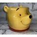 Disney Dining | Disney Winnie The Pooh Bear 3d Mug Face Head Ceramic Coffee Cup Disneyana | Color: Yellow | Size: Os