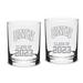 UNLV Rebels Class of 2023 14oz. 2-Piece Classic Double Old-Fashioned Glass Set