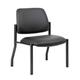 Boss Antimicrobial Armless Guest Chair, 400 lb. weight capacity - Boss Office Products B9595AM-BK-400