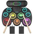 Aursear Electronic Drum Set 9 Pads Electronic Drum Kit with Headphone Jack & Speaker Gift for Kids Adults