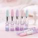 6Pcs Lipstick Shape Pen Writing Ink Pens Cute Lipstick Ballpoint Pens for Students Kids Presents Office Stationery Supplies