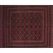 Ahgly Company Machine Washable Indoor Rectangle Traditional Red Wine or Wine Red Area Rugs 5 x 7