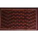 Ahgly Company Machine Washable Indoor Rectangle Traditional Red Wine or Wine Red Area Rugs 2 x 3