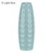 Creative Modern Unbreakable European Wedding Rattan-like Anti-ceramic Flower Vase Simplicity Basket Arrangement Plastic Vases B-LIGHT BLUE