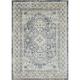 Loomaknoti Kehleigh Awester 9 x 12 Blue Oriental Indoor Area Rug