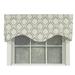 Go Getter Cornice 3 Rod Pocket Valance 50 x 17 Moonstone by RLF Home