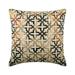 Pillow Covers Copper 18 x18 (45x45 cm) Throw Pillow Covers Burlap Lattice Trellis & Foil Print Throw Pillows For Couch Geometric Pattern Moroccan Style - Foil Wrap