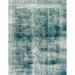 Ahgly Company Machine Washable Indoor Rectangle Abstract Sea Turtle Green Area Rugs 2 x 5