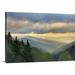 Great BIG Canvas | Sunrise view of Oconaluftee Valley Great Smoky Mountains National Park North Carolina Canvas Wall Art - 24x16