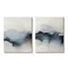 Stupell Industries Mysterious Abstract Painting Obscure Watercolor Detail Painting Gallery Wrapped Canvas Print Wall Art Set of 2 Design by Kippi Leonard