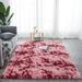 Goulian Soft Area Rug Fluffy Rug Tie-dye Gradient Shaggy Rug For Bedroom Living Room Home Decor New