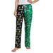 Women's Concepts Sport Green/Black Oregon Ducks Breakthrough Split Design Knit Sleep Pants