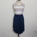 Anthropologie Dresses | Anthropologie Dolan Left Coast Casual Dress Size Xs | Color: Blue/White | Size: Xs