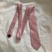 Michael Kors Accessories | Michael Kors Silk Tie | Color: Gray/Pink | Size: Os