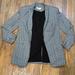 Michael Kors Jackets & Coats | Michael Kors Size Small Gray And Black Blazer With Studded Detail Pockets | Color: Black/Gray | Size: S