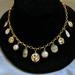 Kate Spade Jewelry | (#38) Nwot Kate Spade Gold Tone Mosaic Jeweled Necklace | Color: Gold/Gray | Size: Os