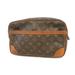 Louis Vuitton Bags | Auth Louis Vuitton Clutch Bag Monogram Compigne 28 M51845 | Color: Gold | Size: Os
