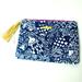 Lilly Pulitzer Bags | Lilly Target Upstream Blue Gold Tassel Clutch | Color: Blue/White | Size: Os