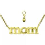 Giani Bernini Jewelry | Giani Bernini Mom Pendant Necklace | Color: Gold | Size: Os