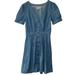 Madewell Dresses | Madewell Denim Daylily Dress Women's Size 00 Euc | Color: Blue | Size: 00