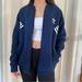 Adidas Jackets & Coats | Adidas Originals Boys Full Zip Gray & Navy Blue Jacket Size L | Color: Gray | Size: Lb