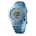 Ice-Watch - ICE digit Blue metallic - Blaue Jungenuhr mit Plastikarmband - 021278 (Small)