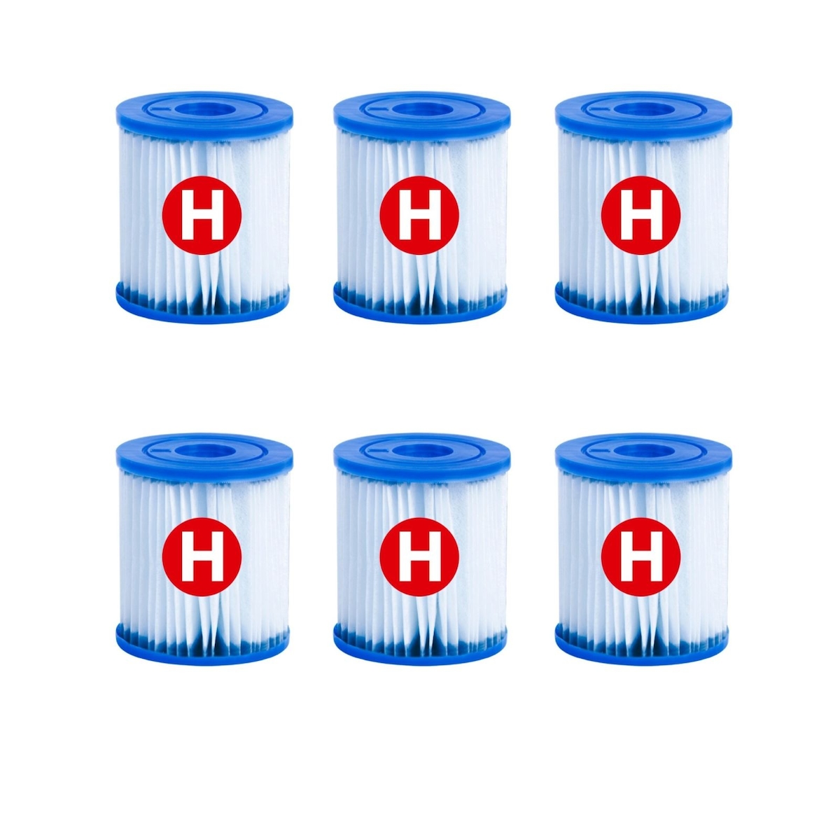 INTEX Kartusche Filterpumpe Filter Easy-Set-Pool H 6er Set Image