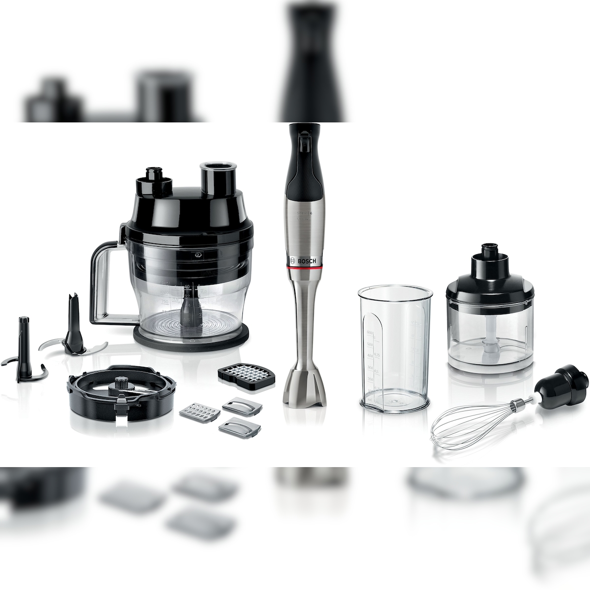 Bosch Stabmixer-Set ErgoMaster,Serie 6 MSM6M8X1 eds/sw Image