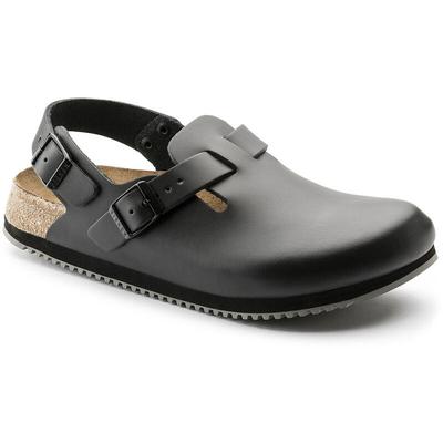 Clog Tokio Super Grip, Naturleder, schwarz, Weite normal, Größe 40 - Birkenstock