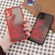 Coque de téléphone transparente avec dragon chinois unique coque arrière rigide pour iPhone 13 12