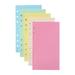 NUOLUX Paper A6 Refill Filler Planner Inserts 6 Loose Leaf Book Note Notebook Holes Wide Ruled Hole Binder Budget Fillers