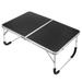 Uxcell Foldable Laptop Table Portable Lap Desk Picnic Bed Tray Tables Black