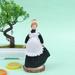 1:12 Miniature Mini Victorian Doll Model Housemaid Dollhouse Decoration