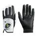 HIRZL Ladies Golf Gloves - Trust Control 2.0 Leather Ultimate Grip White/Black
