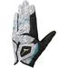 MIZUNO Golf Gloves Double Grip Men s Left Hand Artificial Leather + Silicone Print Processing/Synthetic Leather Gray/Sky Blue 21cm 5MJML051