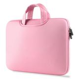 Anvazise Laptop Sleeve Pouch Case Cover Bag for MacBook Mac Book Pro Air Briefcase Pink 15.4Inch