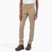 Dickies Women's High Rise Skinny Twill Pants - Rinsed Desert Sand Size 25 (FP516)