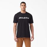 Dickies Men's Short Sleeve Wordmark Graphic T-Shirt - Black Size L (WS22B)