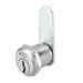 Cam Lock 20mm Cylinder Length 48mm Flat Cam File Cabinet Keyed Alike - Silver Tone