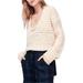 Free People Sweaters | Free People Womens Knit Pullover Sweater, White, Nwt | Color: White | Size: Various